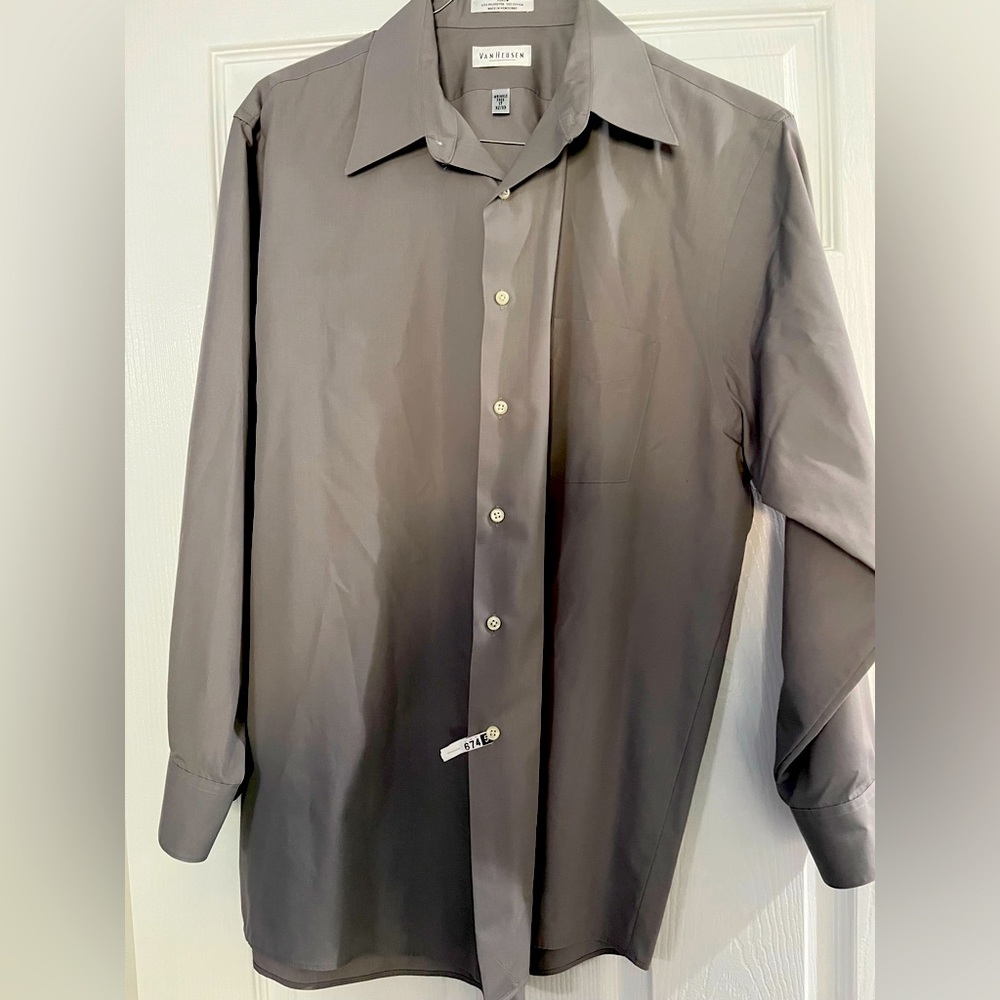 Light grey Mens dress shirt